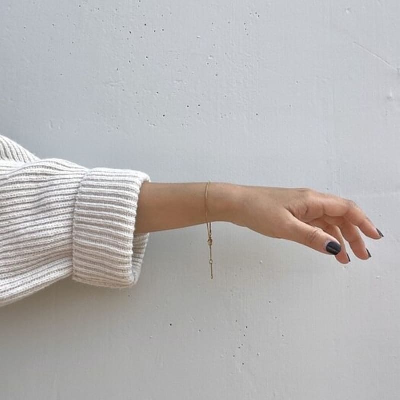 THE BORING Fine Snake Gold Bracelet