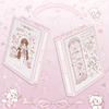Cute Binder A5 4 Grid 3inch Photocard Binder Kpop Idol Photo Collect Book Card Holder Album for Polaroid Instax Girl Gift