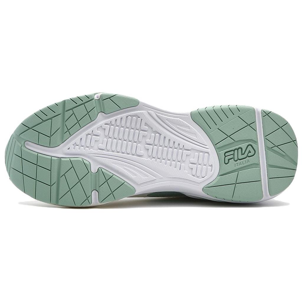 Fila Pacer Aerobic Fitness Shock Absorption Low-Top Training Shoes Women Sneaker White Green A12W331403FSC