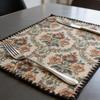 30x45cm Cotton Linen Placemats Placemats Dining Table Reusable Linen Placemats Woven Cloth Place Mats  Cotton Table Mats