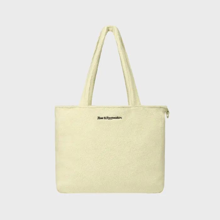 TERRY BEACH BAG (CREAM)