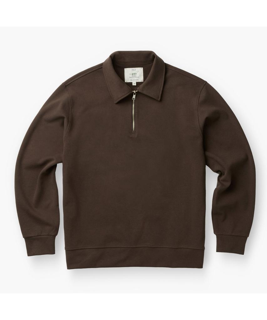 Henlikoteun Zip-Up Polo Shirt Ahtas26201Brx
