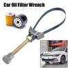 Oil Filter Wrench Heavy Duty Adjustable Steel Strap 60mm-120mm Diameter Universal Car Auto Motorcycle Oil Filter Removal Tool