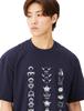 [Indian] Indian SS T-shirt "HOPI KACHINA DOLLS 25" IC-2783 Indigo