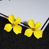 Korean Cute Small Flower Stud Earrings For Women fresh and sweet Statement Earring Girl Fashion Jewelry Gift