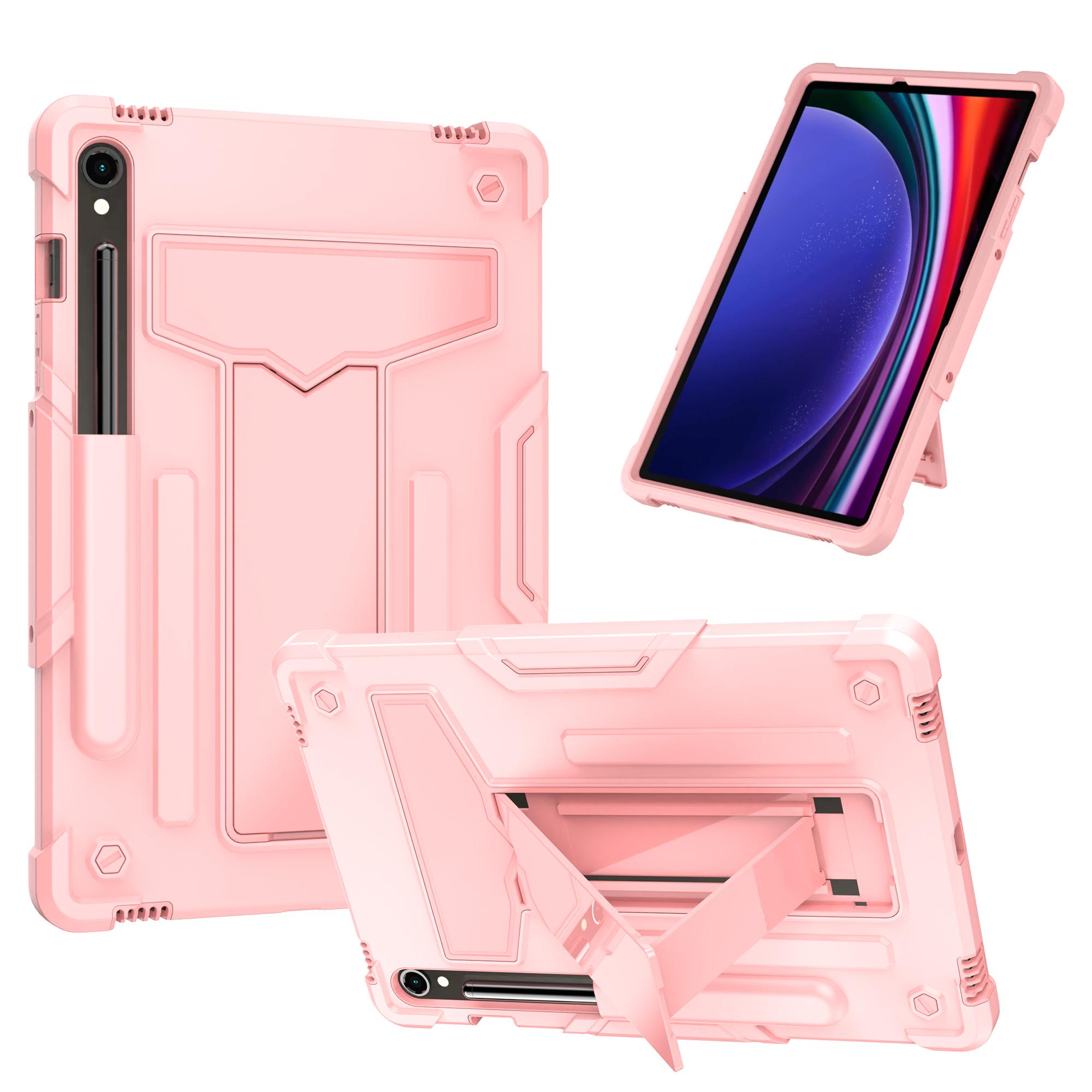 

Case Universal for Samsung Galaxy Tab S10 Lite S9 FE 10.9 SM-X400 X406B X520 X526B X510 X516B X710 X716B Hybrid Kickstand Cover S10 Lite SM-X400 406 розового золота
