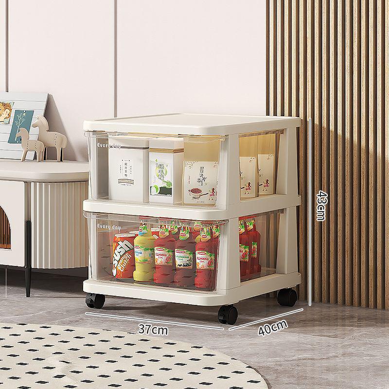 Sertar de depozitare din plastic pentru gustări și jucării - Cutie organizatoare pentru casă