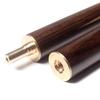 CUESOUL 57" Handcrafted 3/4 Jointed Snooker Cue with Extension, Joint Protector, and Leather Bag (Faux Leather) (D305)