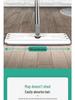 Home Mop Set: One-Step Clean, No-Hand Wash, Thickened Pad, Dual Wet/Dry Use, Includes Bucket for Easy, Lazy Floor Mopping.