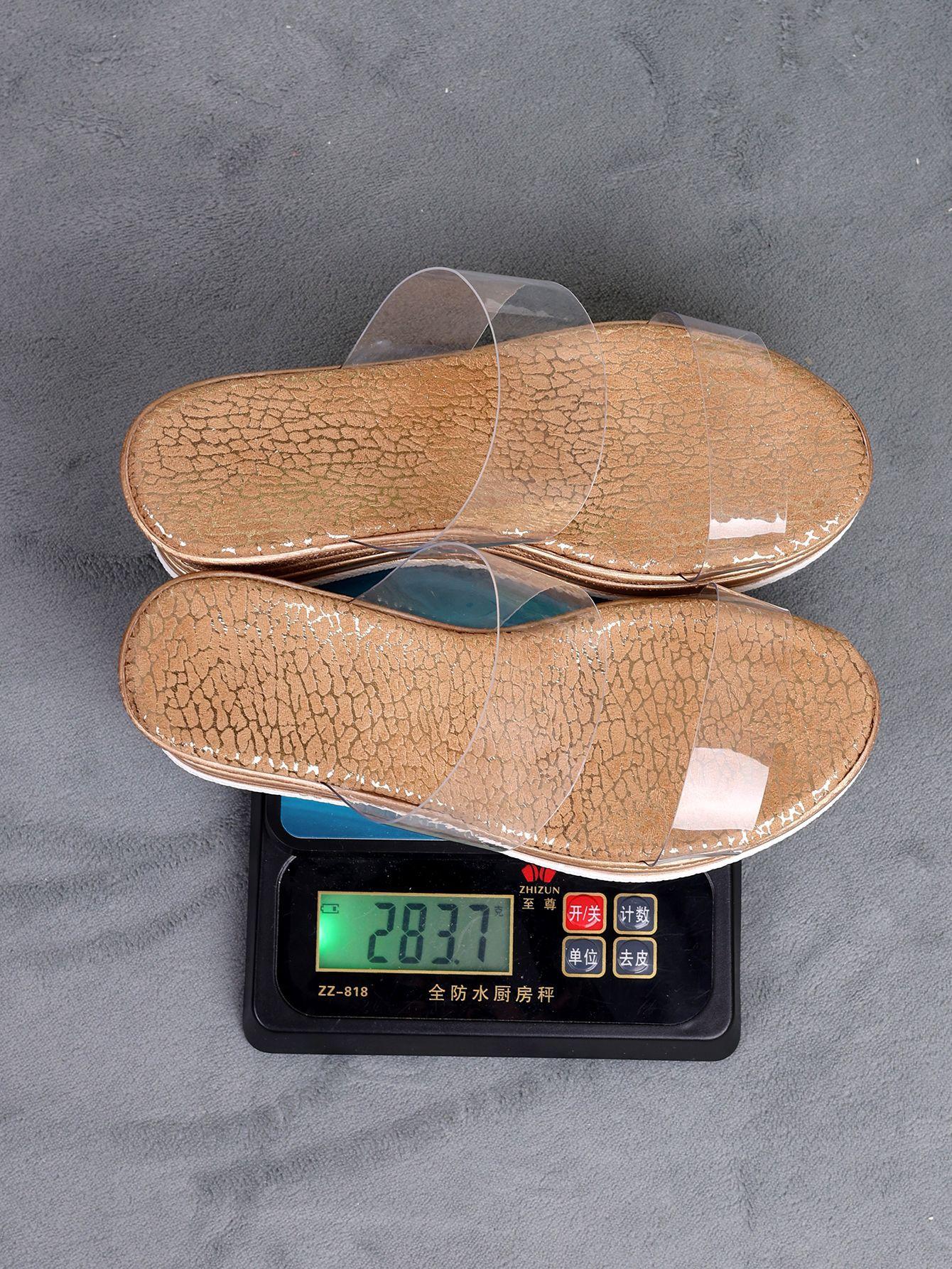 

Slope heel cool slippers new fashionable round head thick sole transparent one-word slippers wear high-heeled open-toed sandals women s shoes 36 прозрачный