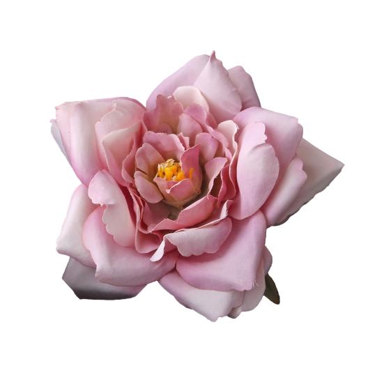 Large Rose Flower Hairpin Gradient Color Large Flower Side Hair Clip Suit Coat Lapel Brooch Pin Hair Accessories