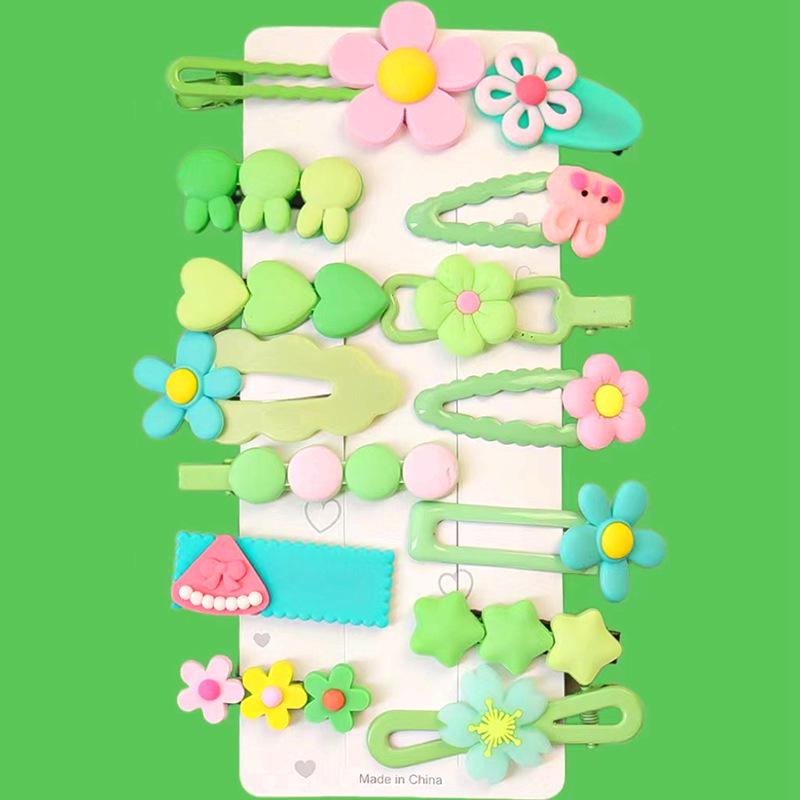 

Детский милый набор заколок для волос - Аксессуары для челки и детских волосиков 086