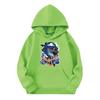 Child Fashion Lightweight Long Sleeve Pullover With Pockets  Print Hoodie