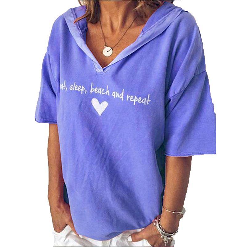 Sleeve Short Women Loose T Shirts Fashion Ladies Summer Casual Blouse Tops Shirt