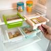 Versatile And Durable Slide Kitchen Fridge Freezer Space Saver Organizer Box