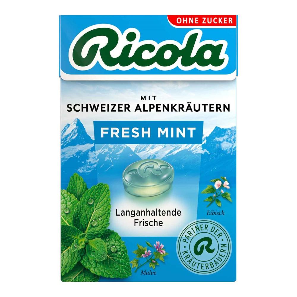Ricola Sugar-Free Candy Fresh Mint 50G