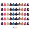 Colorful Celluloid Guitar Picks for Bass Electric Acoustic Guitars (Colors & Thickness