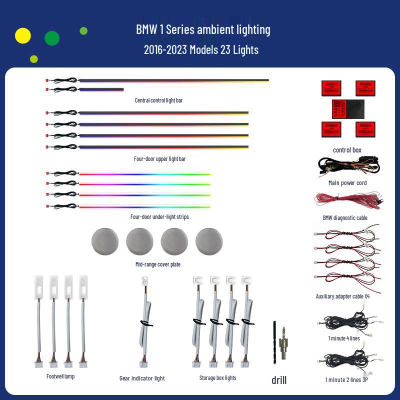 Ambient Light Kit for BMW 1 Series (2016-2023)