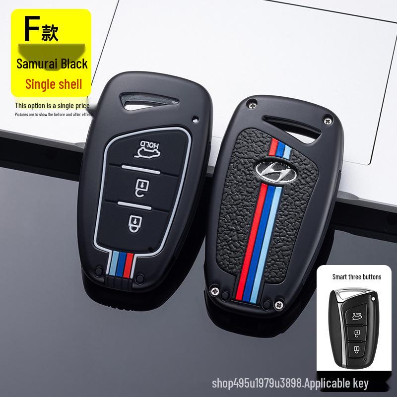 Custom Key Cover for Beijing Hyundai Santa Fe & Grand Santa Fe (2015 Models)