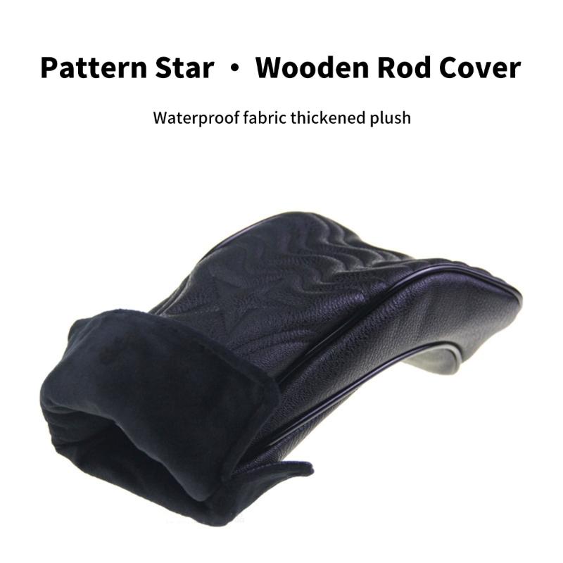 Golf Club Head Cover PU Materials Star Texture Easyly Installation Durability For Training And Competition