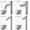TLXT 304 Stainless Steel Black Basin Mixer Faucet