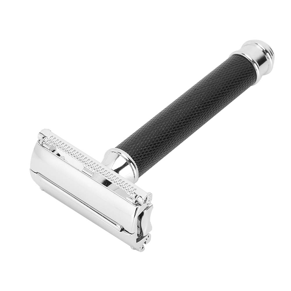 Professional Zinc Alloy Washable Men Manual Shaver Portable Household Beard Shaver Trimmer