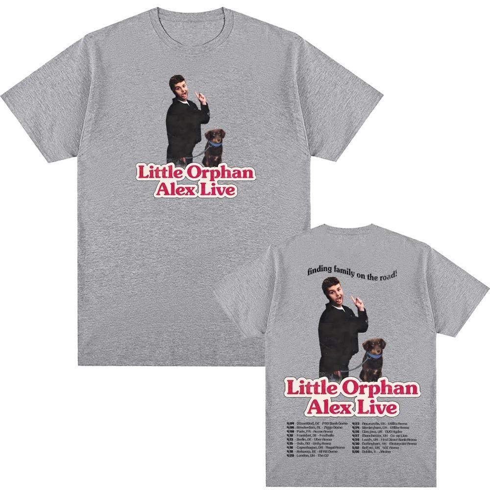 Y2k Tops Alex Warren2026 European Arena TourTshirt Fashion High Quality Tshirts Vintage Print Cotton Comfortable Tee Unisex