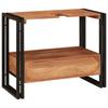 Bathroom Vanity Cabinet Brown 71 x 33 x 58 cm Solid Acacia Wood