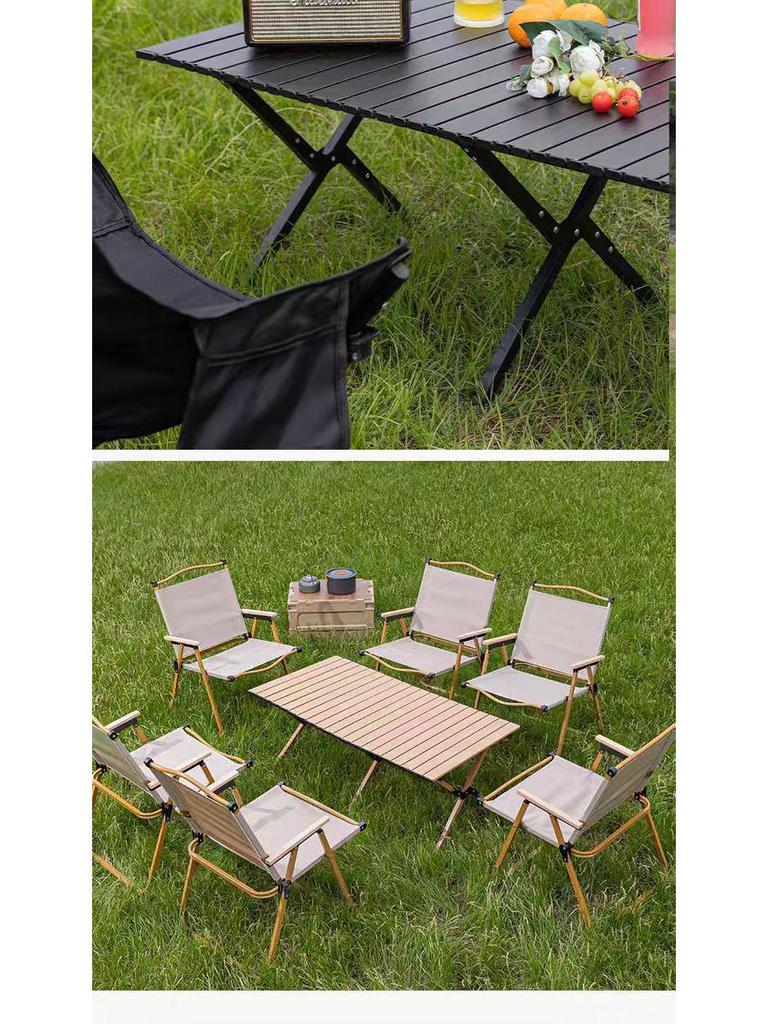 Portable Folding Table for Outdoor Camping and Picnics