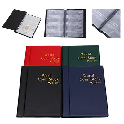 120 Pockets Collecting Money Organizer Coins Collection Album Book For Collector Coin Holder Albums Mini Penny Coin Storage Bag
