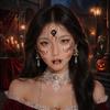 Temporary Face Tattoos for Party Halloween Tattoo Stickers, Waterproof Scary Makeup Decals Party, Funny Wound Scar Body Art Kids Adults Easy