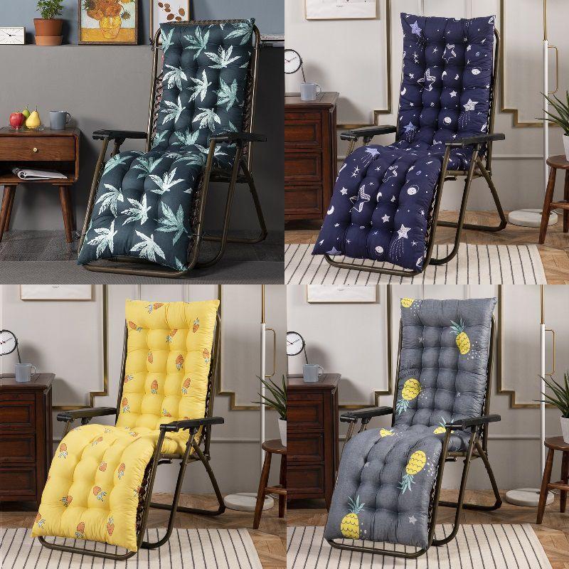 Plush Leaves Starry High Back Chair Cushion With Elegant Design For Cozy Patio Lounging