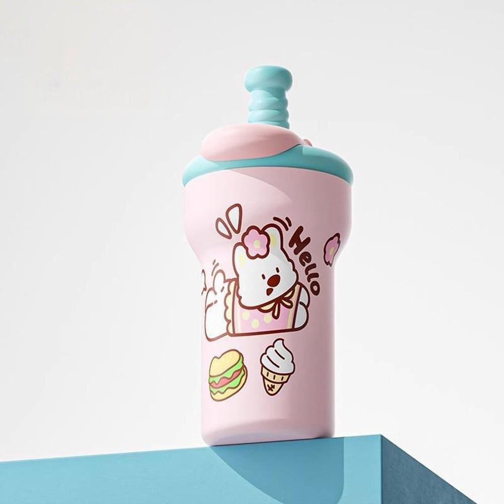 New Ceramic Coated Liner Insulated Cup 700ML 316 Stainless Steel Vacuum Mug Double Drink Water Bottle Travel 700ml