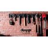 Retro Vintage Key Rack Holder Hooks Cast Iron Wrench Spanner Shape Decorative Wall Mounted Antique Man Cave Garage Tool Holder Coat Hat Rack Hanger