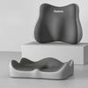 2pcs/1pc Ergonomic Lumbar Support Cushion | Double Padded Hip & Back Protector with Breathable Polyester Cover, Machine Washable