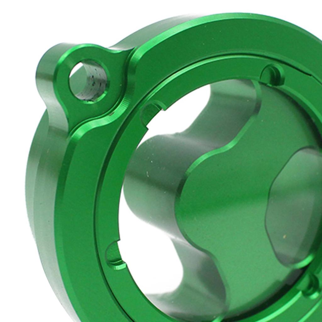 Motorcycle Oil Filter Cover Cap Durable Accessories for Kawasaki Klr650 Green