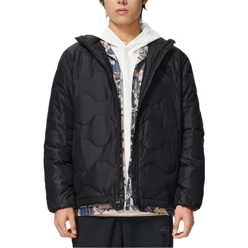 Li-Ning Fashion Trend Down Jacket 'Black' Men's AYMS081-3