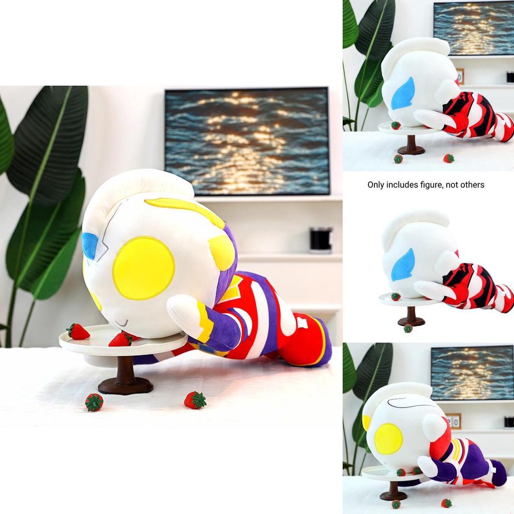 Cute Ultraman Plush Toy Cartoon Di Jia Superman Doll Kids Festival Gift