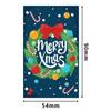 50 STÜCK Beipackzettel Grußpostkarte 5,4*9cm Notizkarte Geschenk Frohe Weihnachten Karten Weihnachten