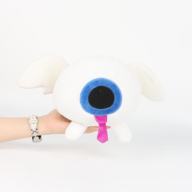 Fofo Taxduo Eggchan Wemmbu Pelúcia Desenho Animado Fofo Boneco de Pelúcia Figura Macia Enfeite Decoração de Sofá de Casa Presente de Aniversário Feriado para Fãs de Jogos Animação