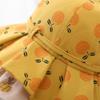 Schattige Zomerhoed voor Baby Meisjes Panama Katoen Fruitprint Kinder Bucket Hoeden Prinses Kinder Zon Hoed Strand Reizen 1-3J