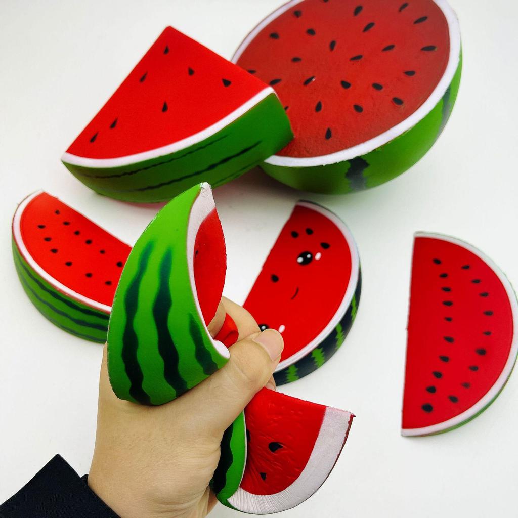 Grenzüberschreitende Obst-Stressabbau-Spielzeuge - Wassermelone, Banane, Orange, Erdbeere, Zitrone