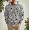2026 Christmas Santa Claus 3D Printed Hoodies For Men Clothes Hoodie Sweatshirts Fashion Santa Claus Festival Cosplay Tops