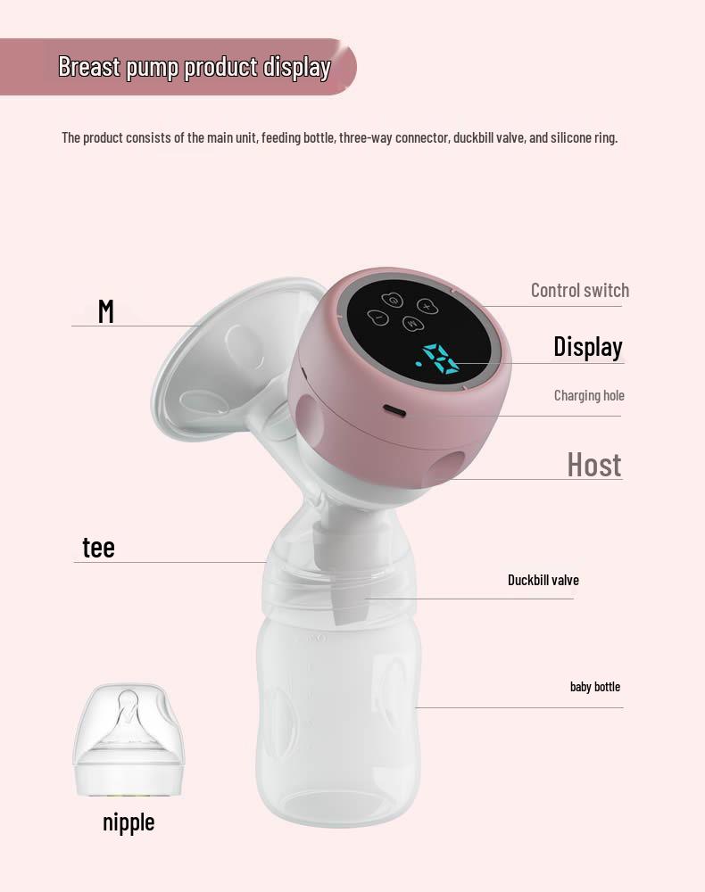 Women's Hands-Free Double-Sided Electric Breast Pump