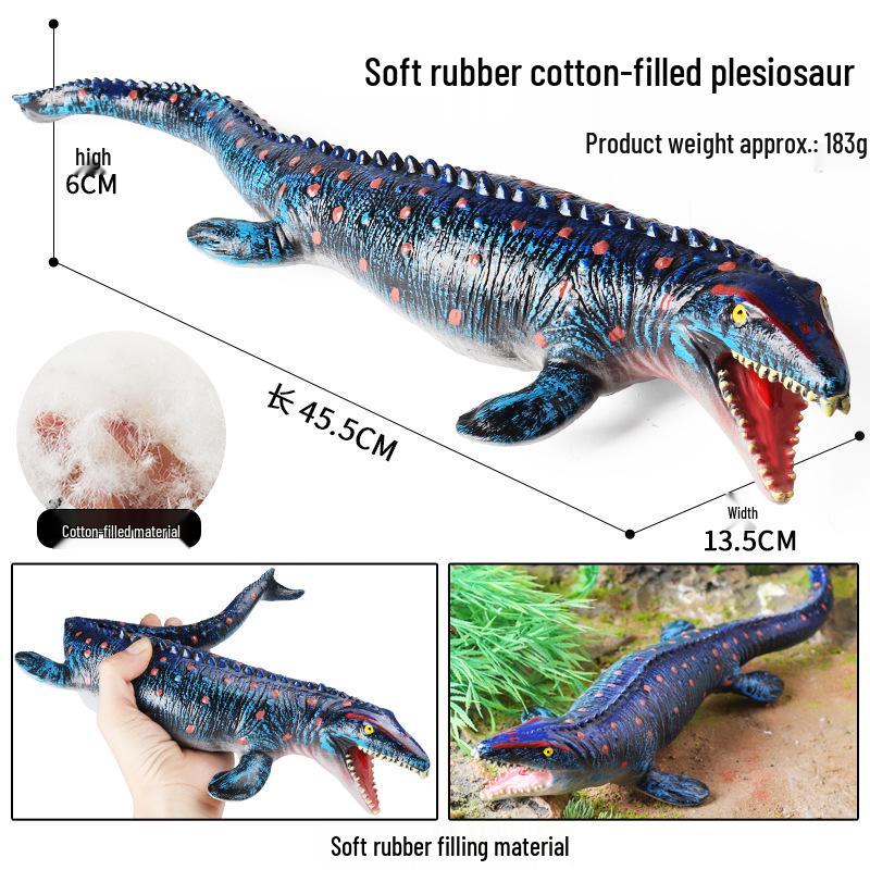 Children's Soft Rubber Marine Animal Toys: Killer Whale, Great White Shark, Beluga, Blue Whale, Dolphin, Sperm Whale Models