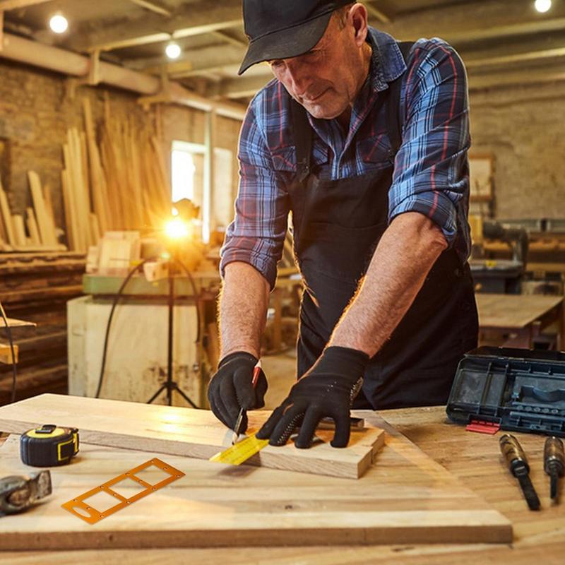 Drywall Electrical Plug Stencil Tool Sockets Slotting Template Electrical Plug Stencil Tool Sockets Box Mounting Bracket