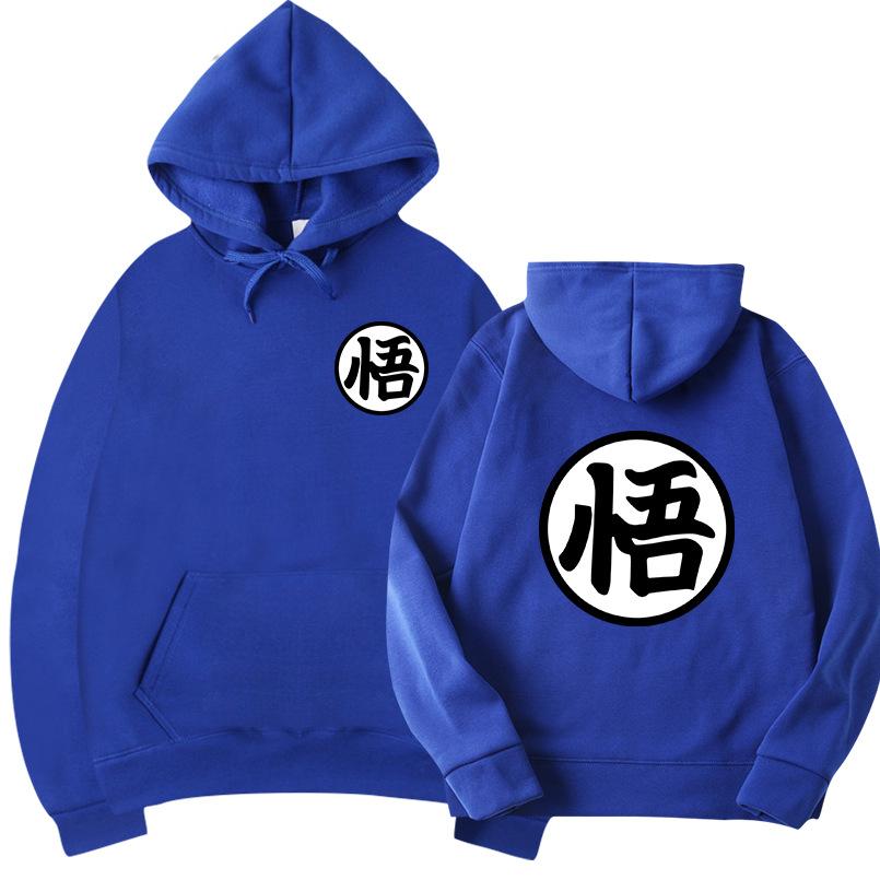 Neuester japanischer Anime-Kapuzenpullover, Cosplay, Saiyajin-Sohn, Harajuku, Goku, Tasche, Kapuzenpullover, Hoodies, Männer/Frauen