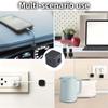 1/6PC Magnetic Cable Organizer Adjustable Desktop Hidden Cord Clips Cord Holder Reusable Wire Storage Gadgets Wire Keeper Clip