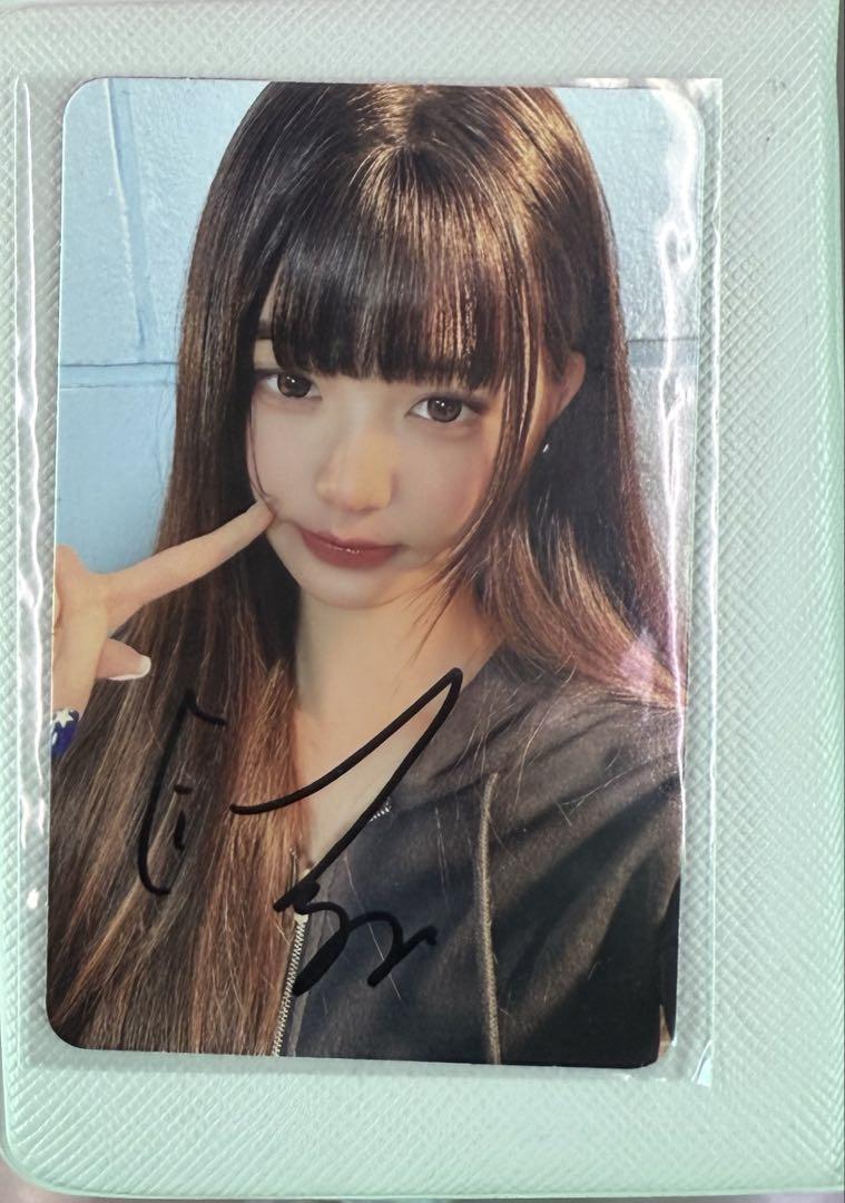 

[USED] IVE Secret Autograph Event Unreleased Trading Card Autograph Wonyoung 8/30