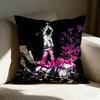 Three DDays Grace SINGER Pillow Case Linen Pillow Covers Cover For Couch Living Room Bench Patio Floor Linen Home Decor